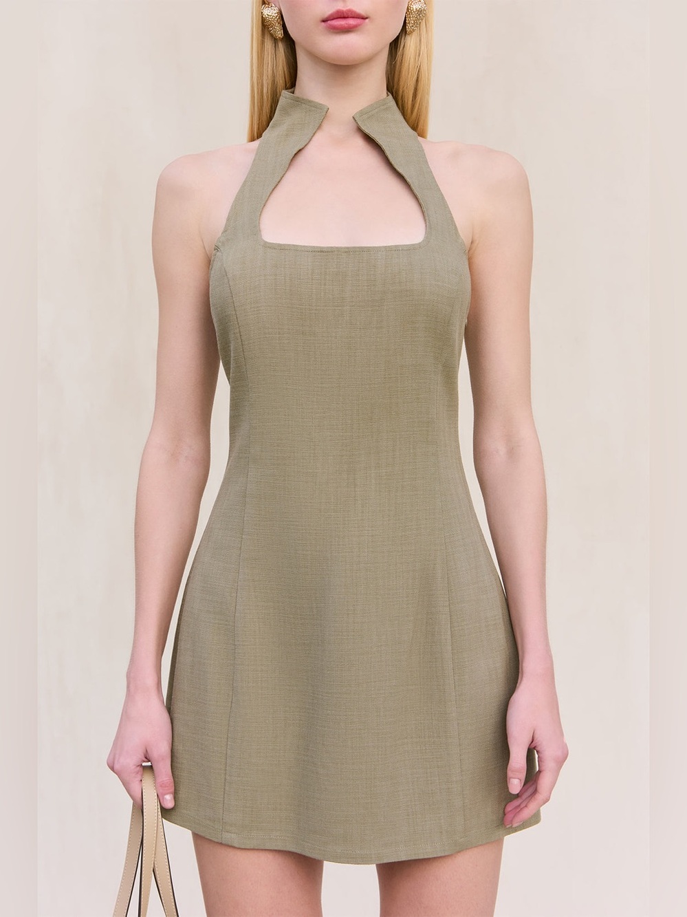 Cult Gaia Akaia Dress in Tea
